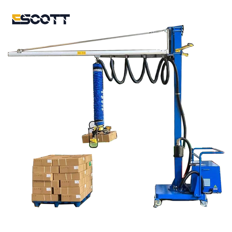 60kg Moveable Carton Vacuum Lifter Box Lifting Suction Crane Vacuum Lifting Device 