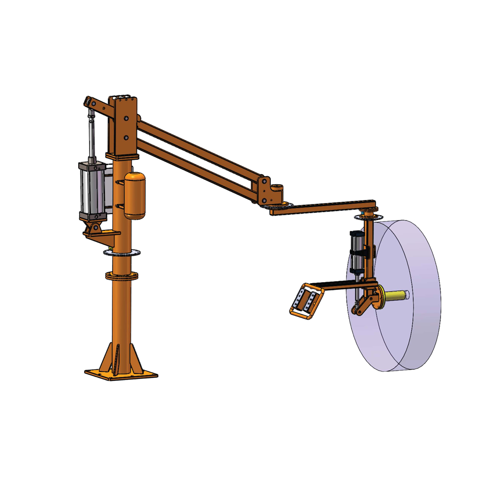 200kg Industrial Pneumatic Lifting Manipulator with Pneumatic Shaft for Rolls Reels