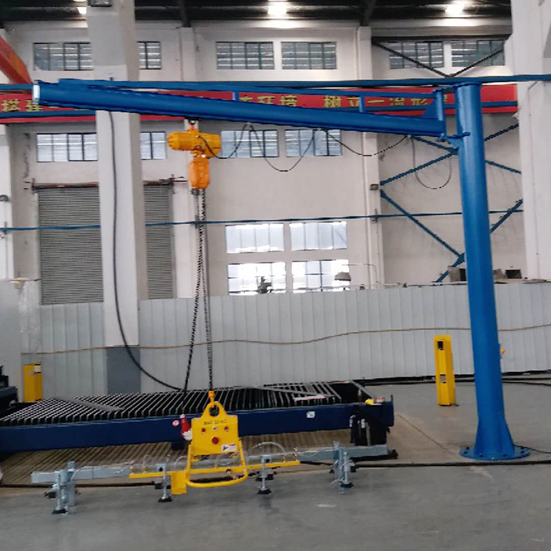 250kg Electric Jib Crane Hoist for Material Handling Soft Cable Manipulator