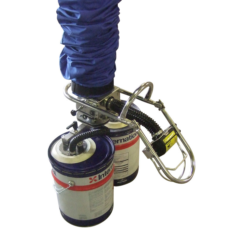 60kg Drum Suction Machine Bucket Suction Cup Vacuum Lifter Handling Equipment