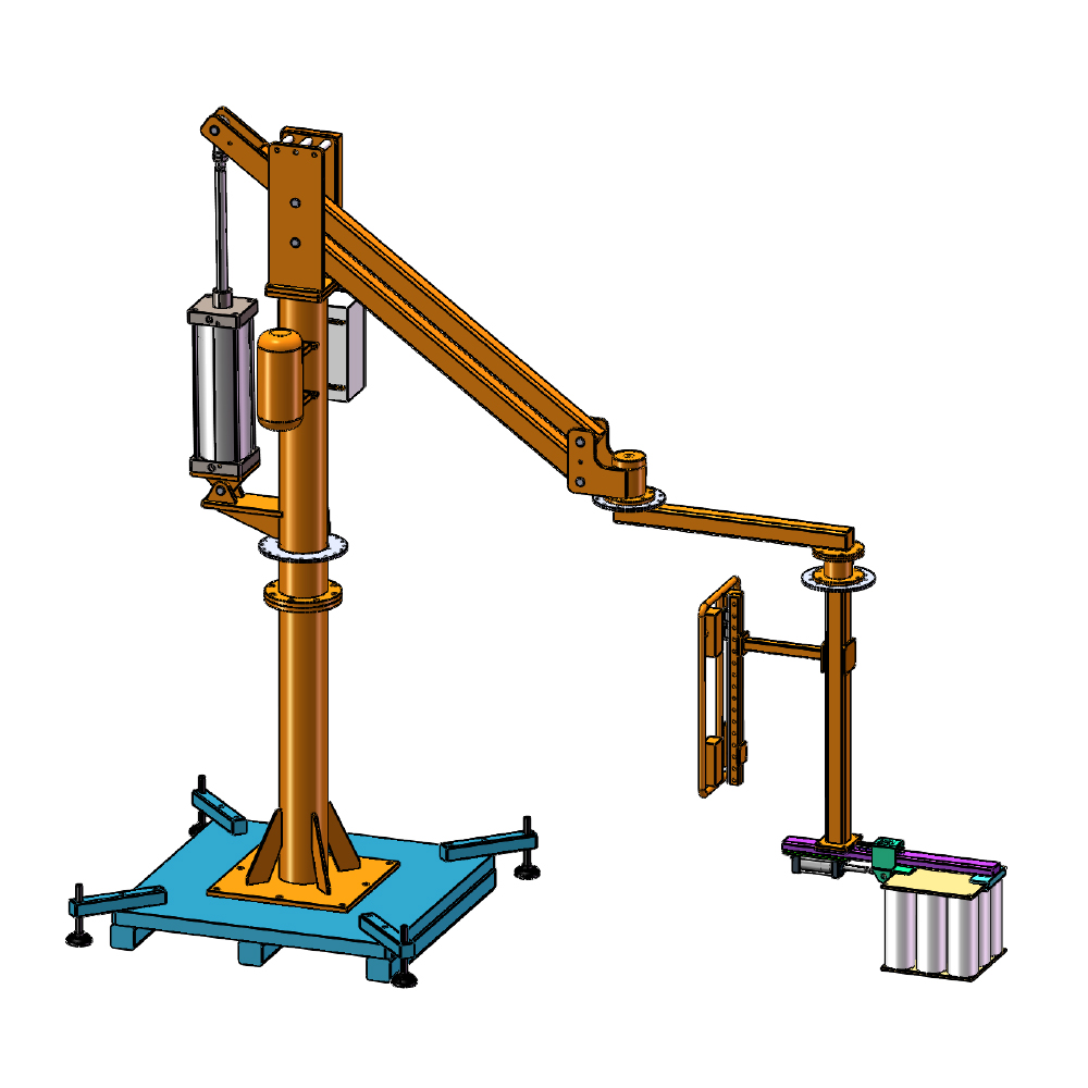 Industrial Robot Arm Magnetic Pneumatic Manipulator for Steel Handling