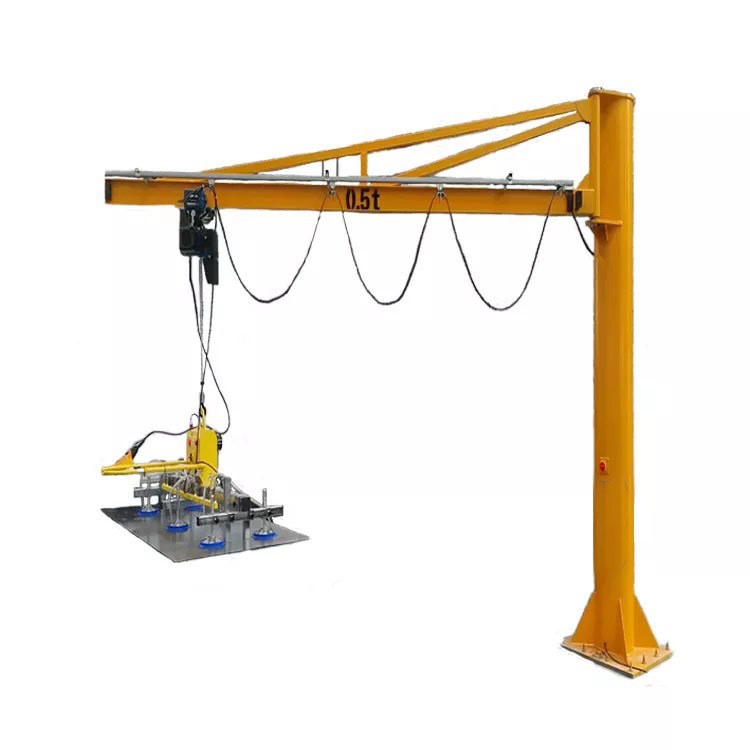 250kg Electric Jib Crane Hoist for Material Handling Soft Cable Manipulator