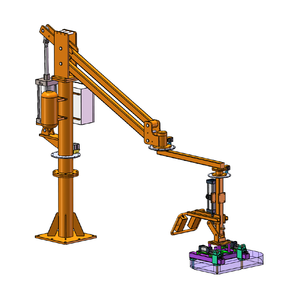 Pneumatic Manipulator Arm Mechanical Fixture Material Lifting Equipment Industrial Robot