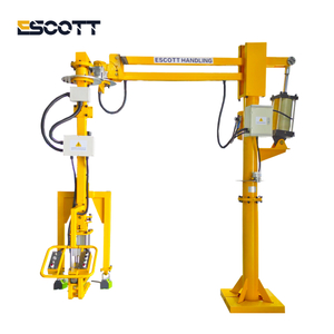 150kg Loading And Unloading Robot Arm Pneumatic Manipulator With Magnet For Iron Plate Handling