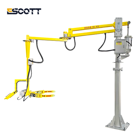 50kg External Clamping Handling Robot Arm for Assembling Circular Rings