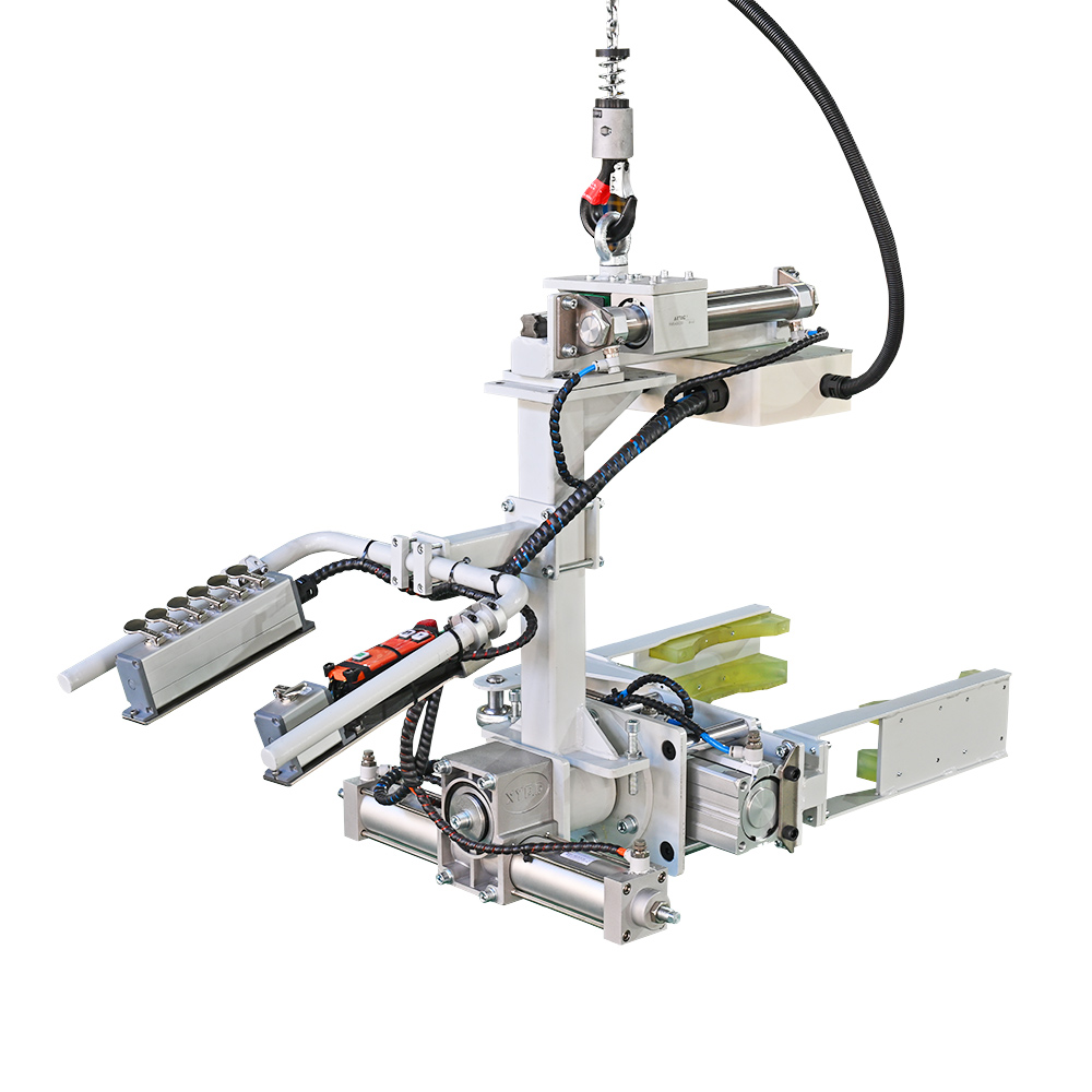 80kg Lifting Mobile Cantilever Crane with External Clamp for Material Handling