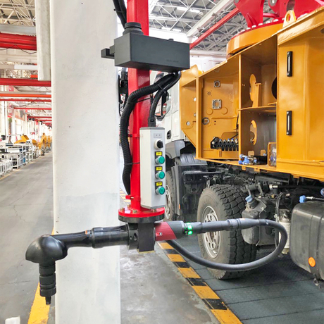 Cantilever Air Balancer Pneumatic Manipulator Robot Arm For Tightening Shaft