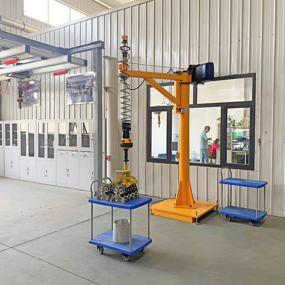 0.5 Ton Pillar Portable Mobile Arm Jib Crane