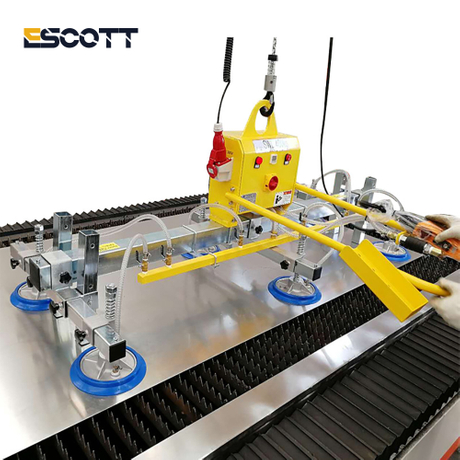 Metal Sheet Vacuum Suction Crane Lifting Equipment For Glass