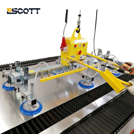 Metal Sheet Vacuum Suction Crane Lifting Equipment For Glass
