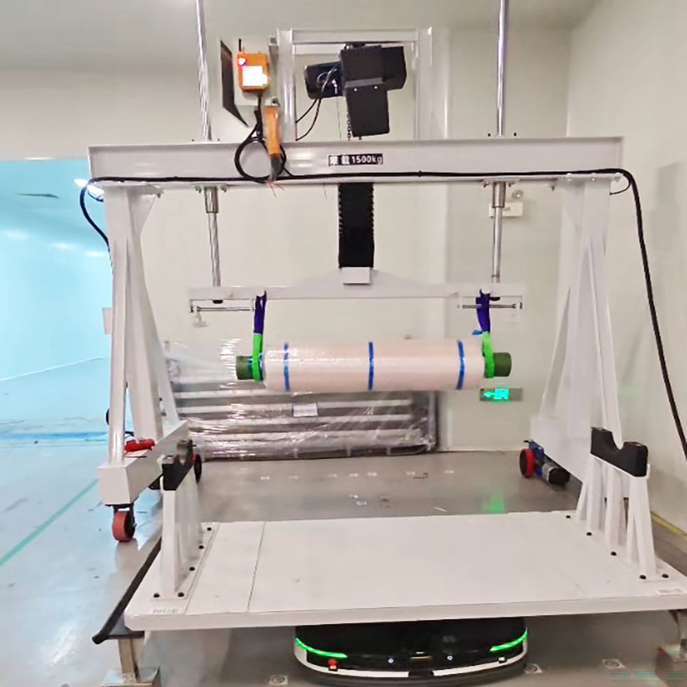 1500KG Gantry Crane for Roll Film Lifting