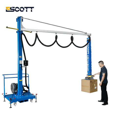 Customized Lifting Equipment Portable Mobile Vacuum Lifter for Handling Cardboard Boxes or Cases