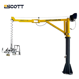 Column Cantilever Jib Crane Intelligent Hoist Crane Electric Hoisting Manipulator