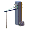 Wall Mounted Vacuum Tube Lifter Bag Carton Lifter