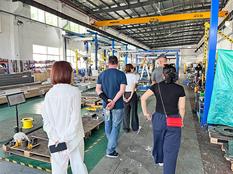 Brazilian Customer Visit to Our Factory