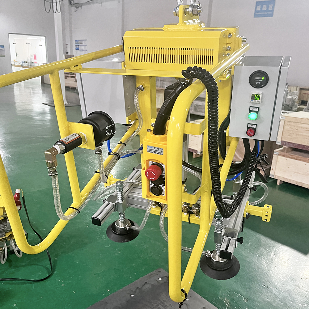 100kg Semi-Automatic Electrical Suction Cup Vacuum Lifter for Metal Sheet Lifting