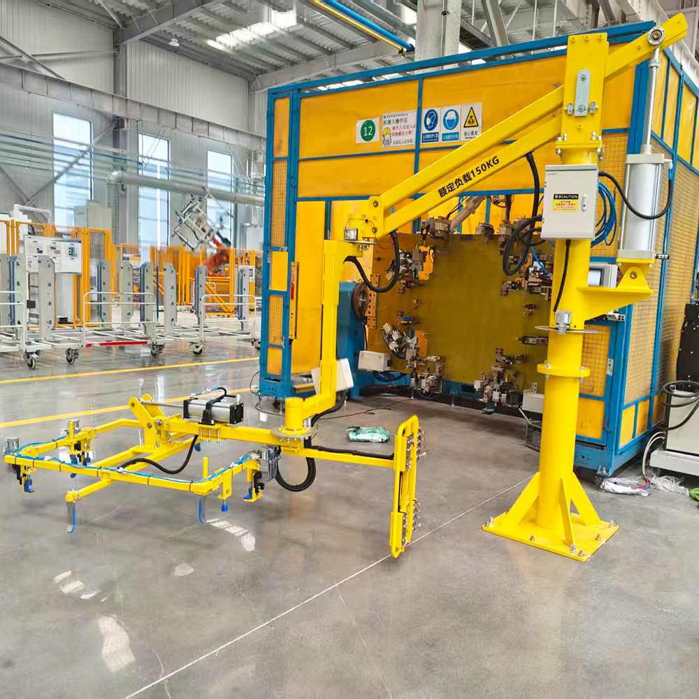 150kg Pneumatic Manipulator with Customized Fixture for Material Handling