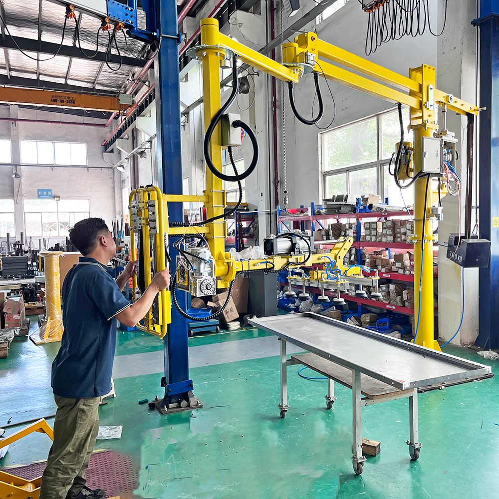 Pneumatic Manipulator Suction Cup Fixture Iron Plate Loading And Unloading