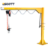 Mobile Cantilever Crane Capacity 250kg with Movable Forklift for Material Lifting