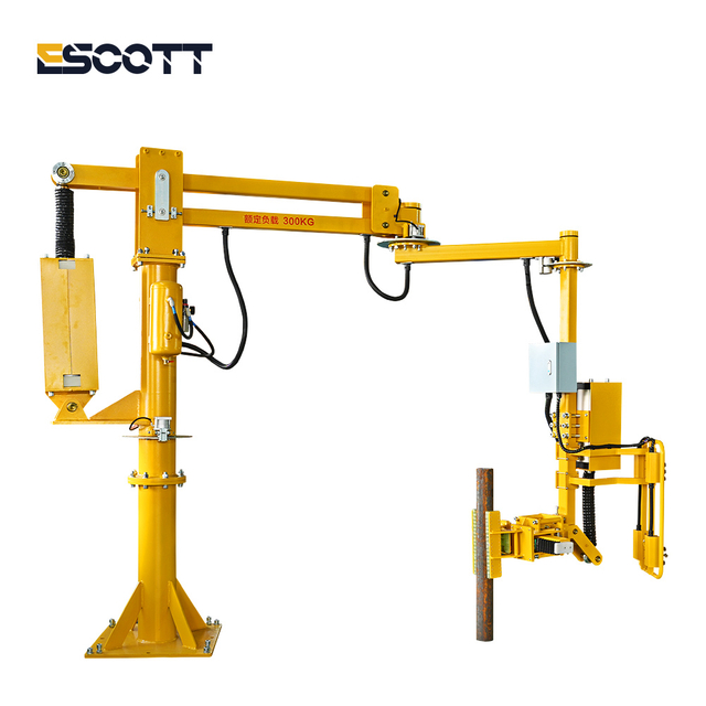 300kg Robot Arm Lifter with Grippers for Cylinder Bar Handling