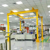 Free Standing Bridge Crane 500kg KBK Rail Single Double Overhead Crane Lifting Equipment