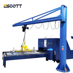 500kg Metal Sheet Big Board Suction Vacuum Lifter Pneumatic Jib Crane