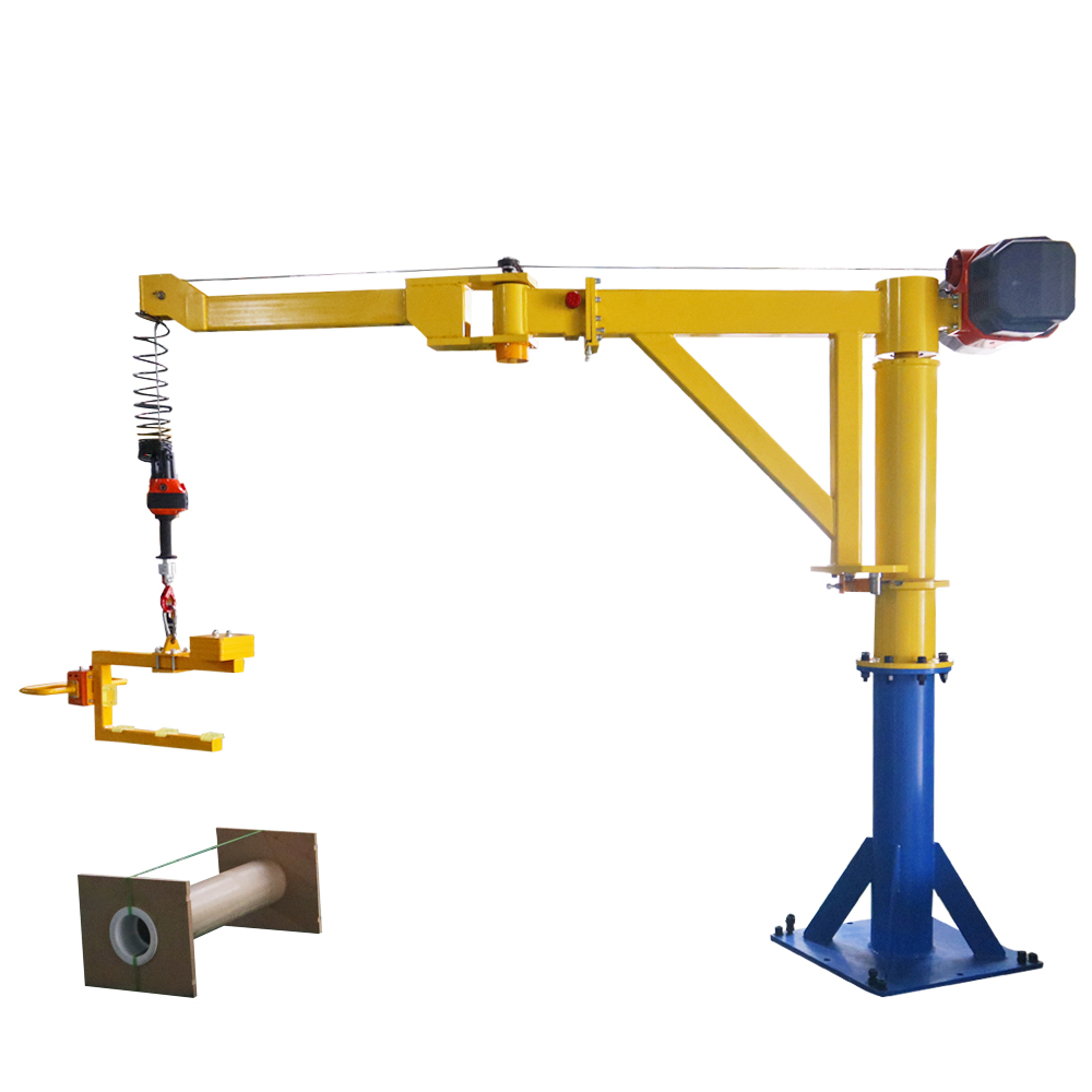 jib crane with electric hoist