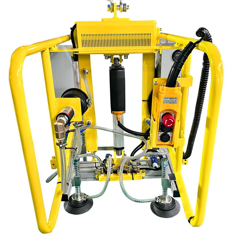 100kg Semi-Automatic Electrical Suction Cup Vacuum Lifter for Metal Sheet Lifting