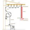 Wall Mounted Vacuum Tube Lifter Bag Carton Lifter