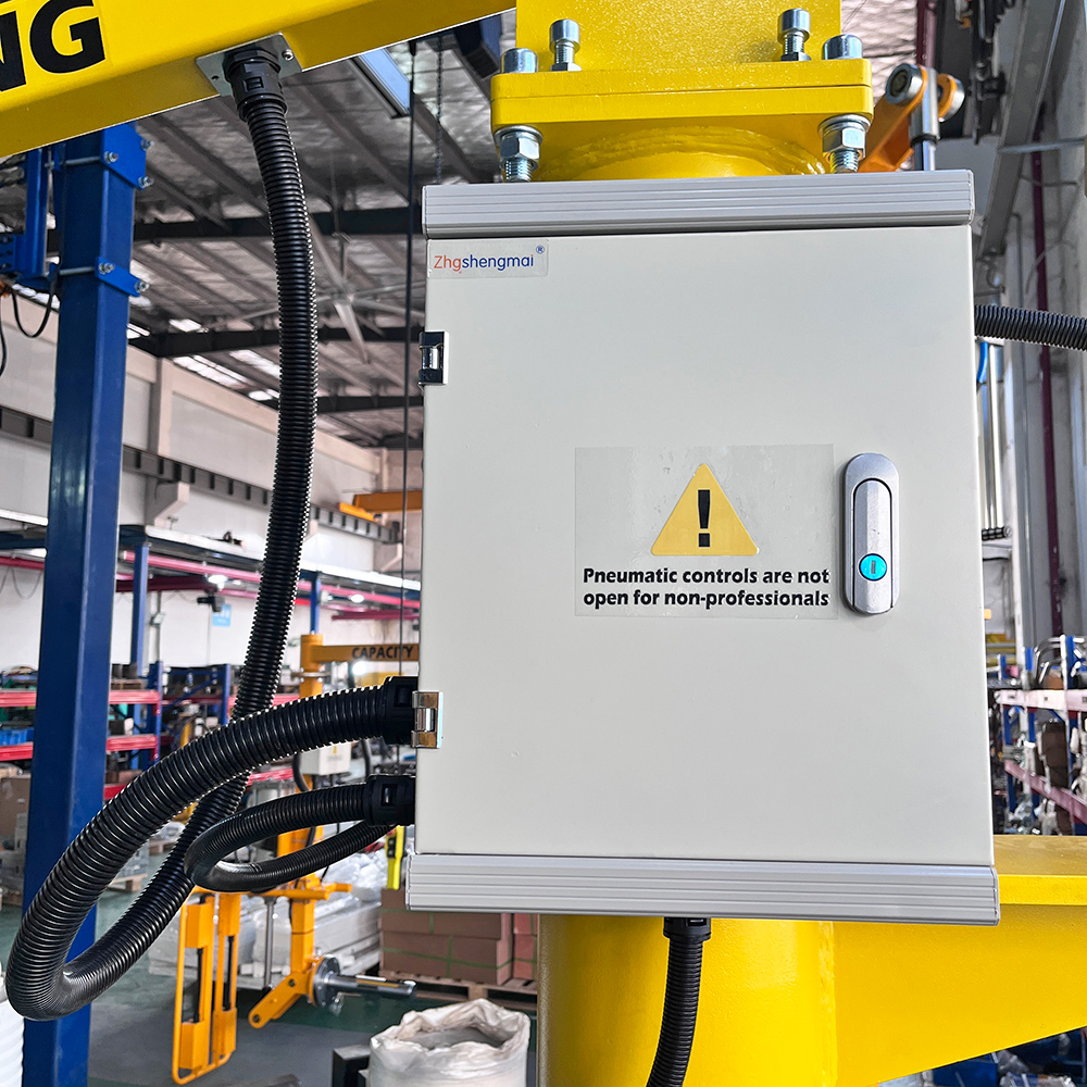 250kg Industrial Pneumatic Manipulator with External Clamp for Water Bucket Handling