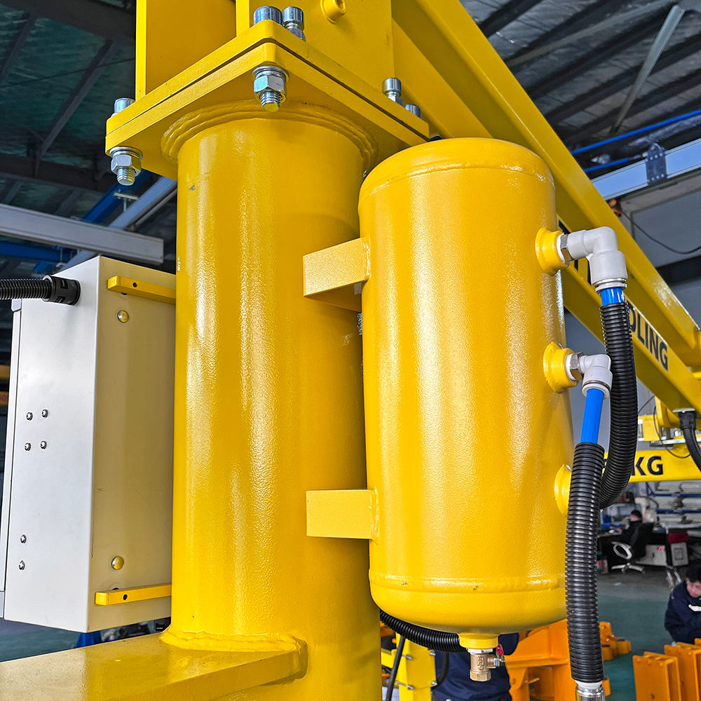 250kg Industrial Pneumatic Manipulator with External Clamp for Water Bucket Handling