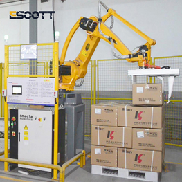 Enhanced Automation Robot Palletizer for Optimized Warehouse Stacking