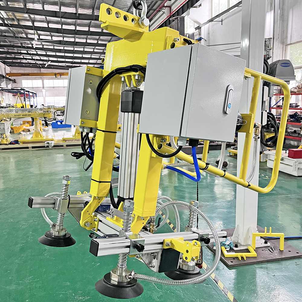 100kg Semi-Automatic Electrical Suction Cup Vacuum Lifter for Metal Sheet Lifting