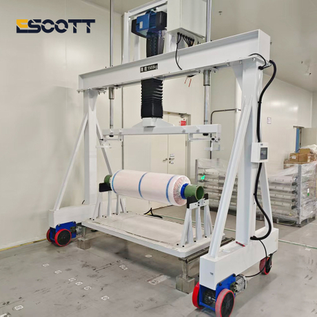 1500KG Gantry Crane for Roll Film Lifting