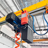 Mobile Cantilever Crane Capacity 250kg with Movable Forklift for Material Lifting