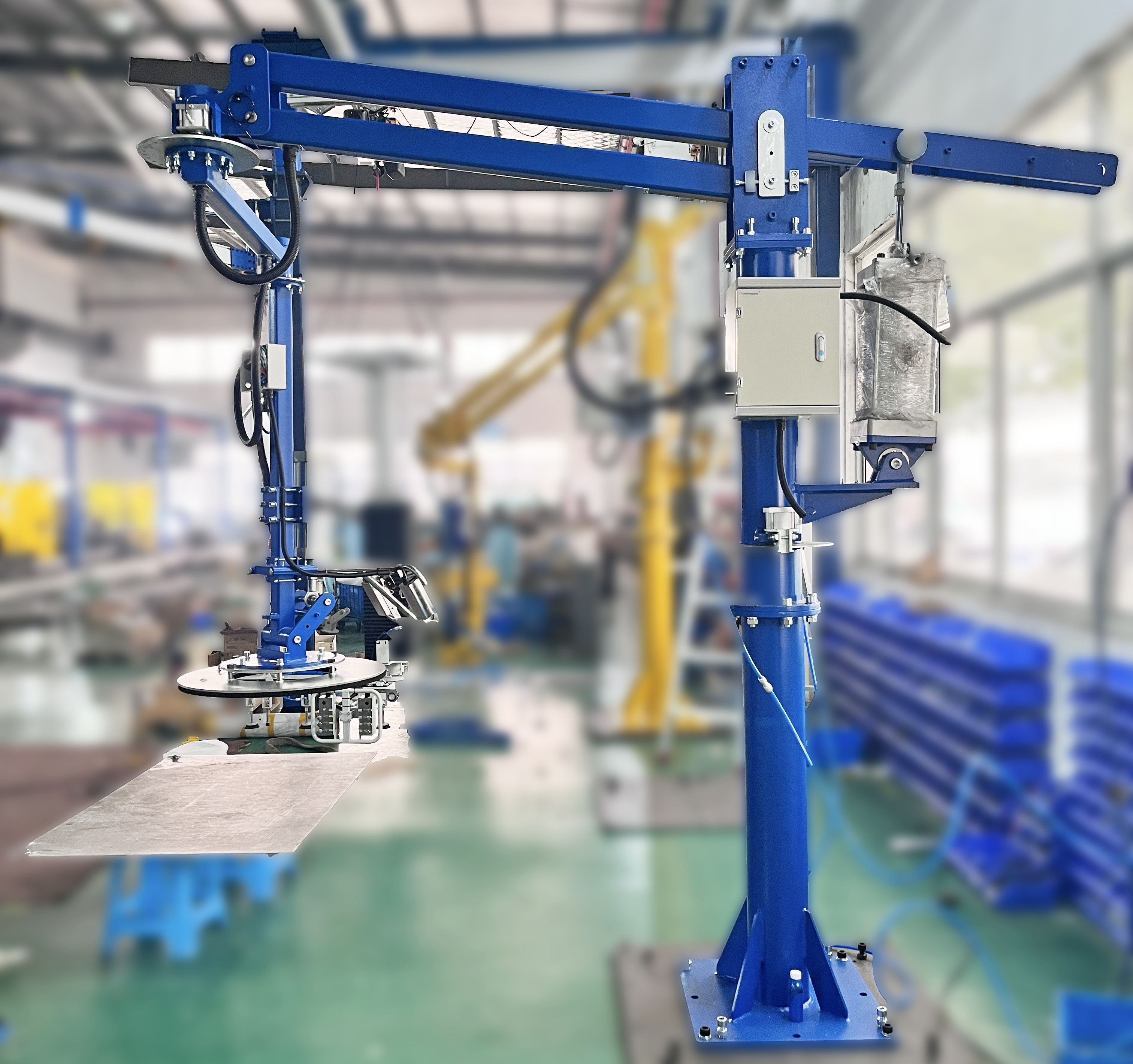 Material Handling Equipment Powerassisted Robot Arm Industrial Manipulator for Sheet Metal Lifting