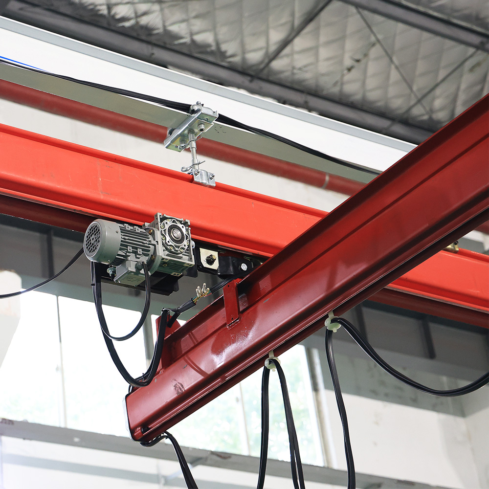 High Efficiency Lifting Equipment Rail Travelling Bridge Crane 1ton Double Girder Overhead Crane