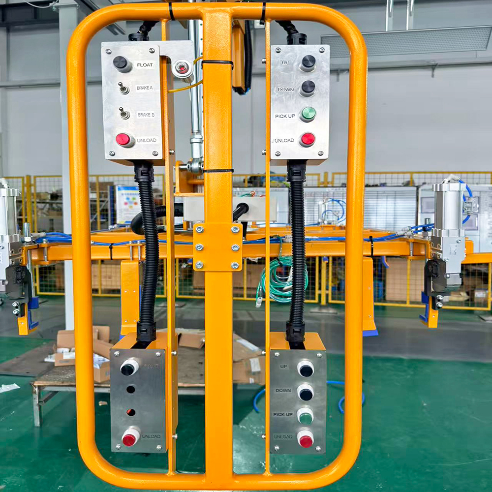 500kg Truss Overhead Crane with Customized Vacuum Lifter for Sheet Material Handling