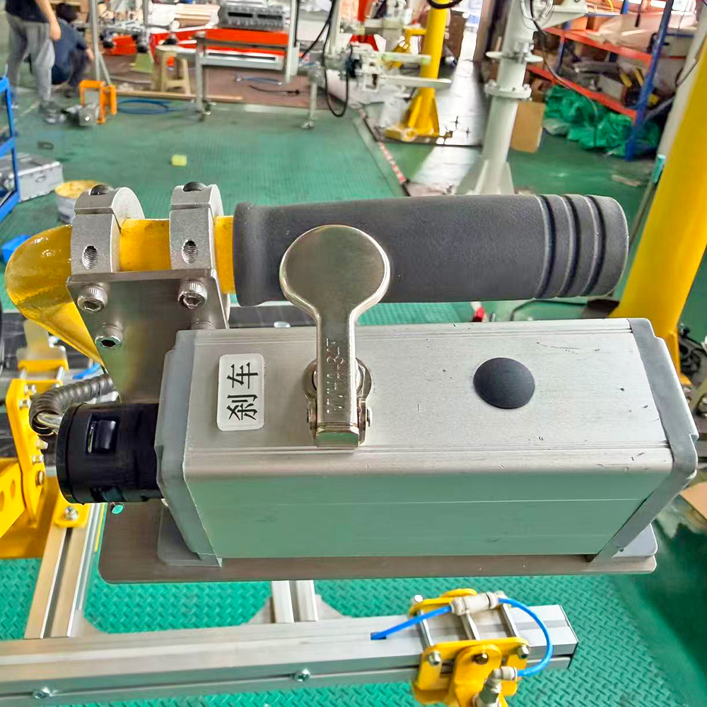 100kg Vacuum Jib Crane with Sheet Metal Handling And 90° Tilting Function