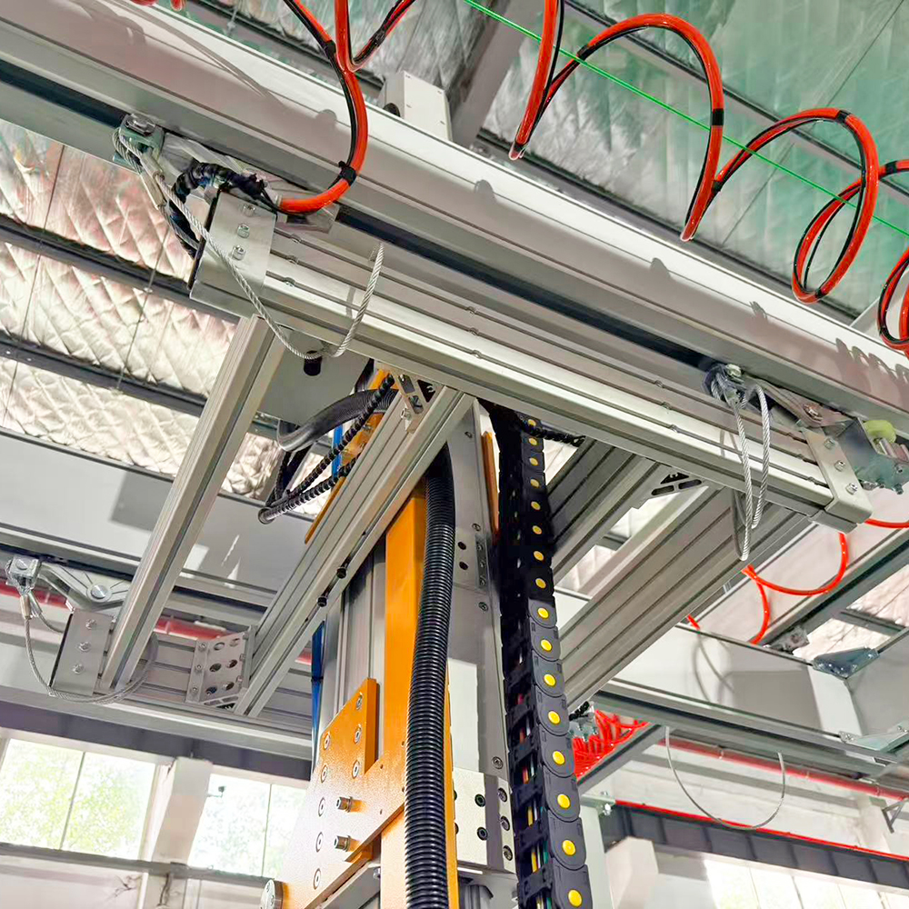 500kg Truss Overhead Crane with Customized Vacuum Lifter for Sheet Material Handling