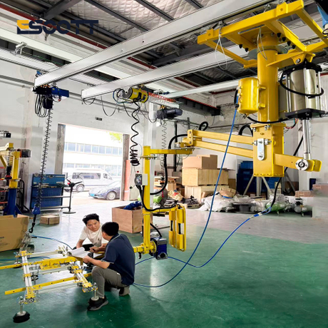 500kg Overhead Truss Manipulator with Pneumatic Lifting System for Industrial Material Handling